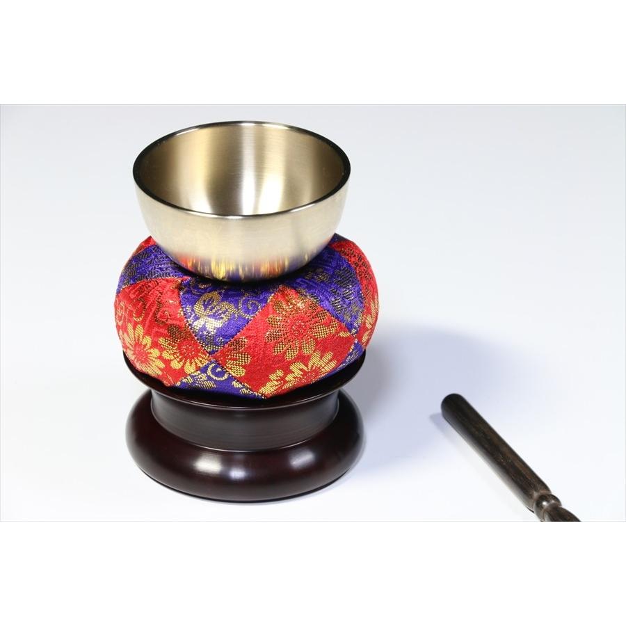 神棚 神具 仏具 やまこう □仏具□すり漆 りん台 おりん りん棒 りん 