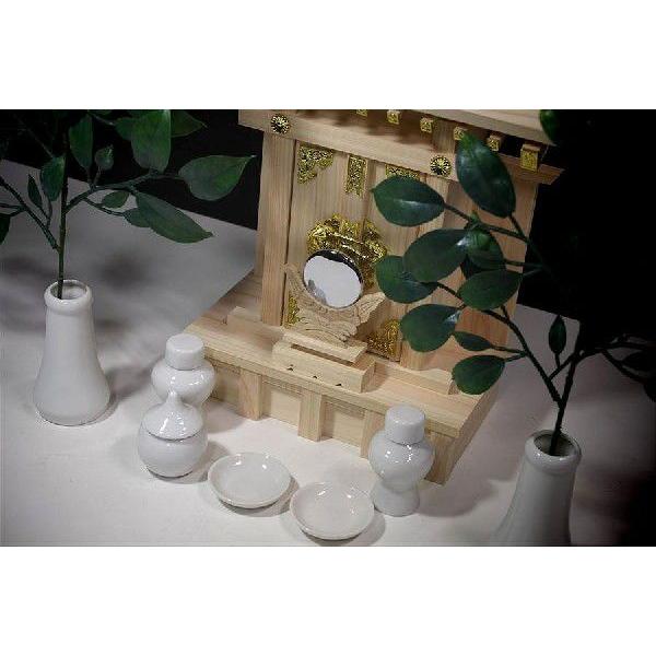 神棚 神具 仏具 やまこう 絶対お買得！□神具10点セット／榊一対