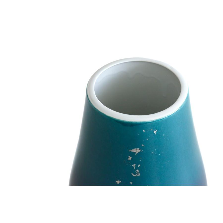 国産 陶器 花瓶 □ パール仕上げ □ 光明 7寸 □ 下太 □ 単品 国産 陶器 花瓶 □ パール仕上げ □ 光明 7寸 □ 下太 □ 単品