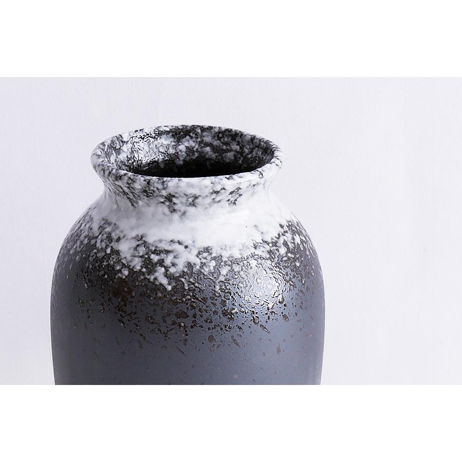 神棚 神具 仏具 やまこう 国産 陶器 花瓶 □ 白吹 5寸 □2本組み