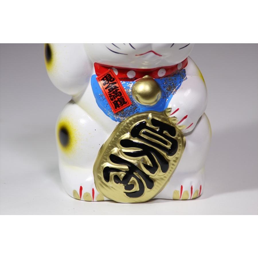 神棚 神具 仏具 やまこう 国産 □ 開運 招き猫 □白 6寸□右手 高さ 約