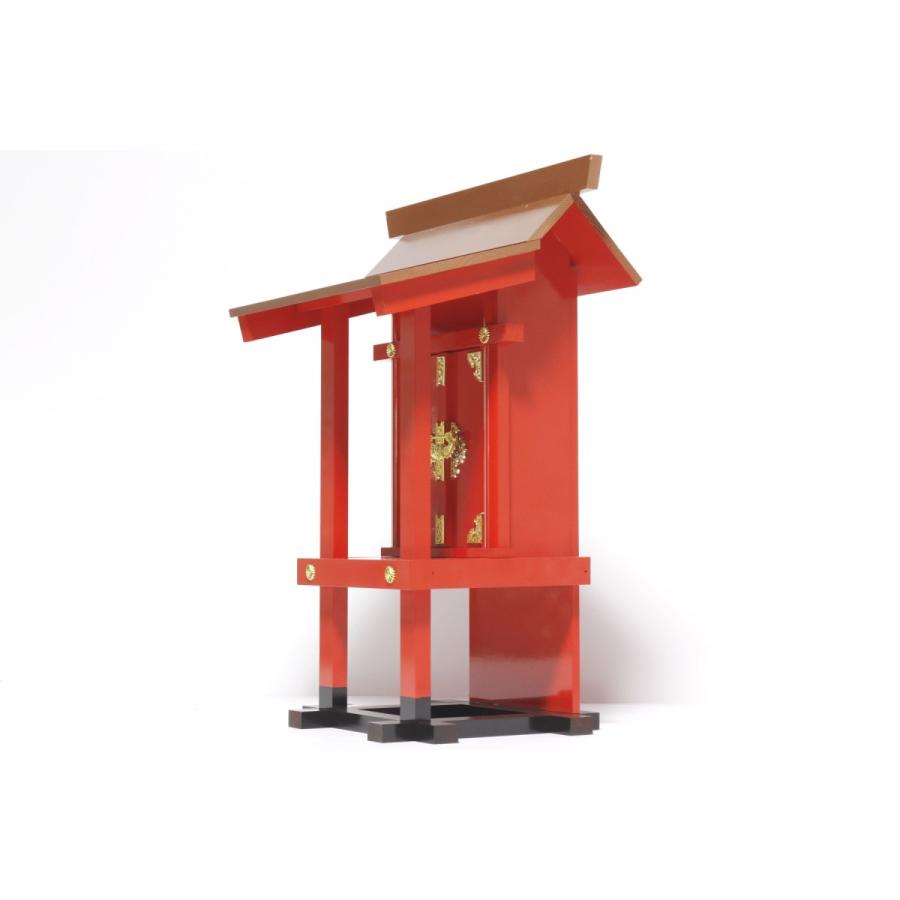 神棚 稲荷 外宮 高さ 48cm 銅屋根塗装 稲荷大神を 会社 ご家庭に 朱のお宮 Soto Inari 神棚 神具 仏具 やまこう 通販 Yahoo ショッピング