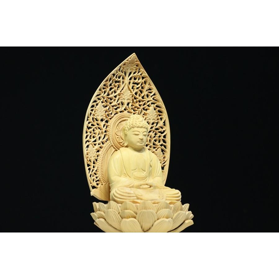 神棚 神具 仏具 やまこう 仏像 □ 2寸 □ 釈迦如来坐像 蓮華座 丸台 総