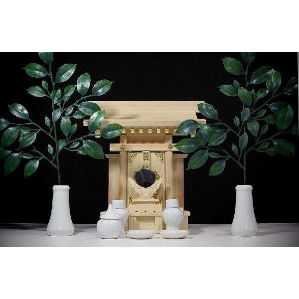 神棚 神具 仏具 やまこう 神棚 一社 セット 中天理 □ 簡易 神棚 神具