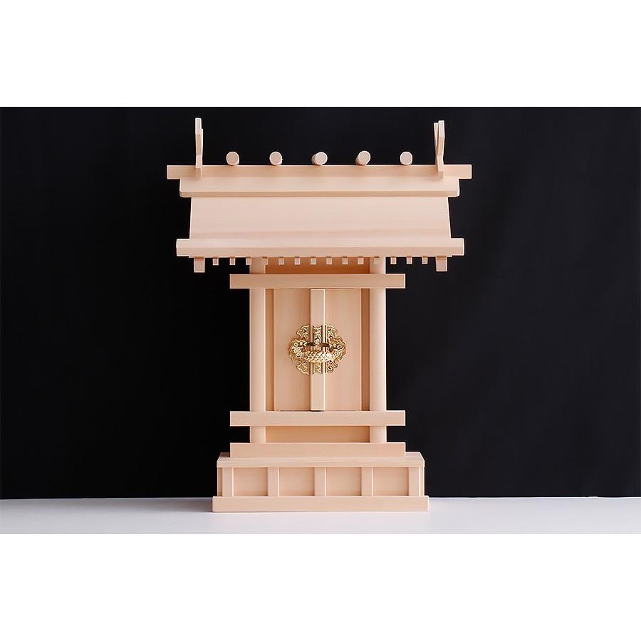 神棚 神具 仏具 やまこう 神棚 一社 単品 伊弉諾尊 イザナギノミコト
