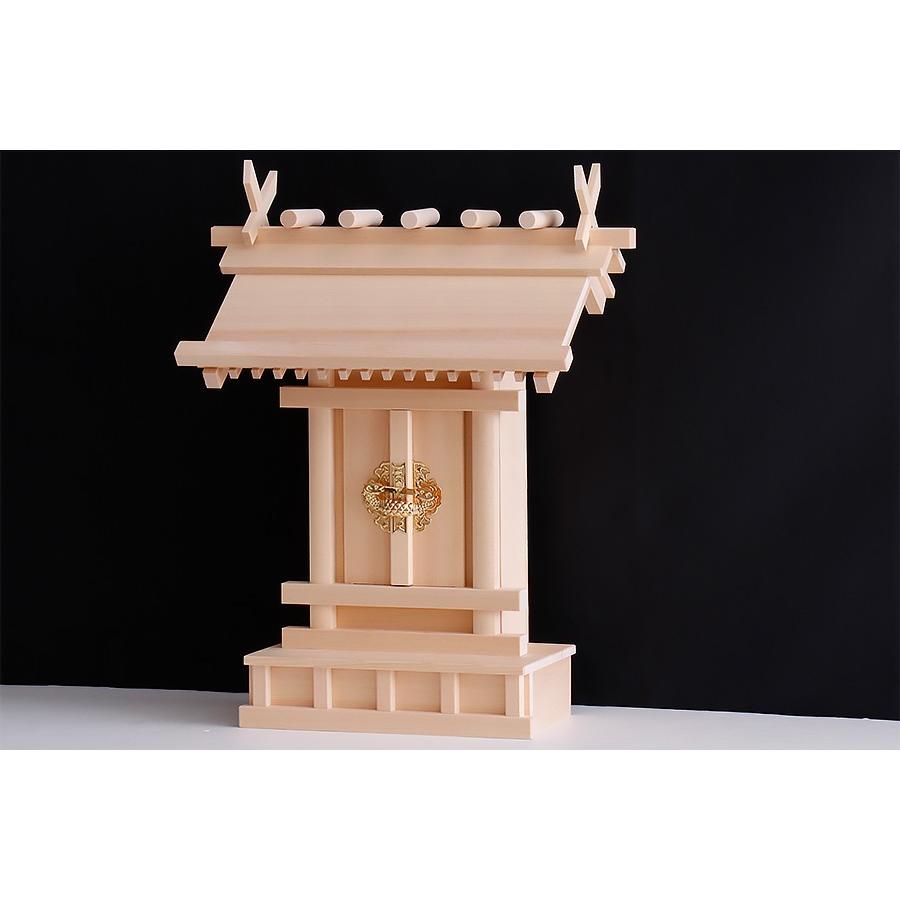 神棚 神具 仏具 やまこう 神棚 一社 単品 伊弉諾尊 イザナギノミコト