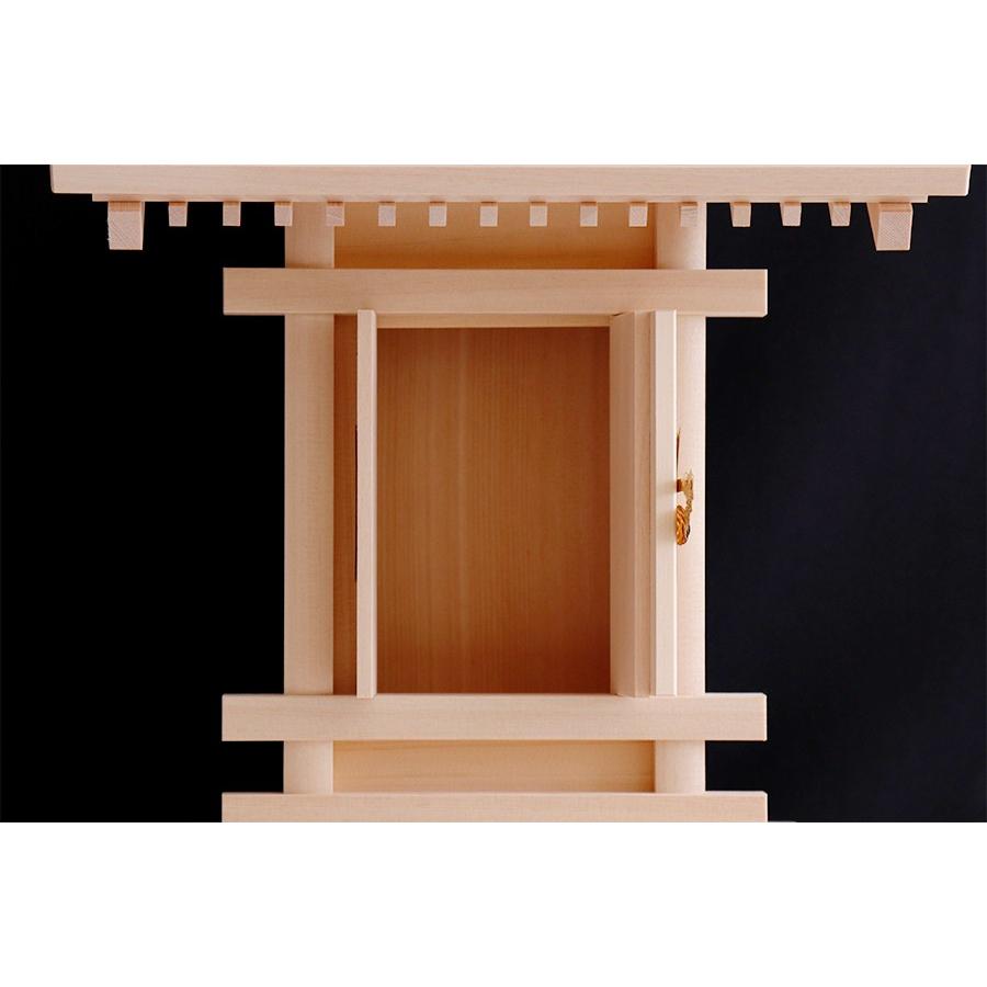 神棚 神具 仏具 やまこう 神棚 一社 単品 伊弉諾尊 イザナギノミコト