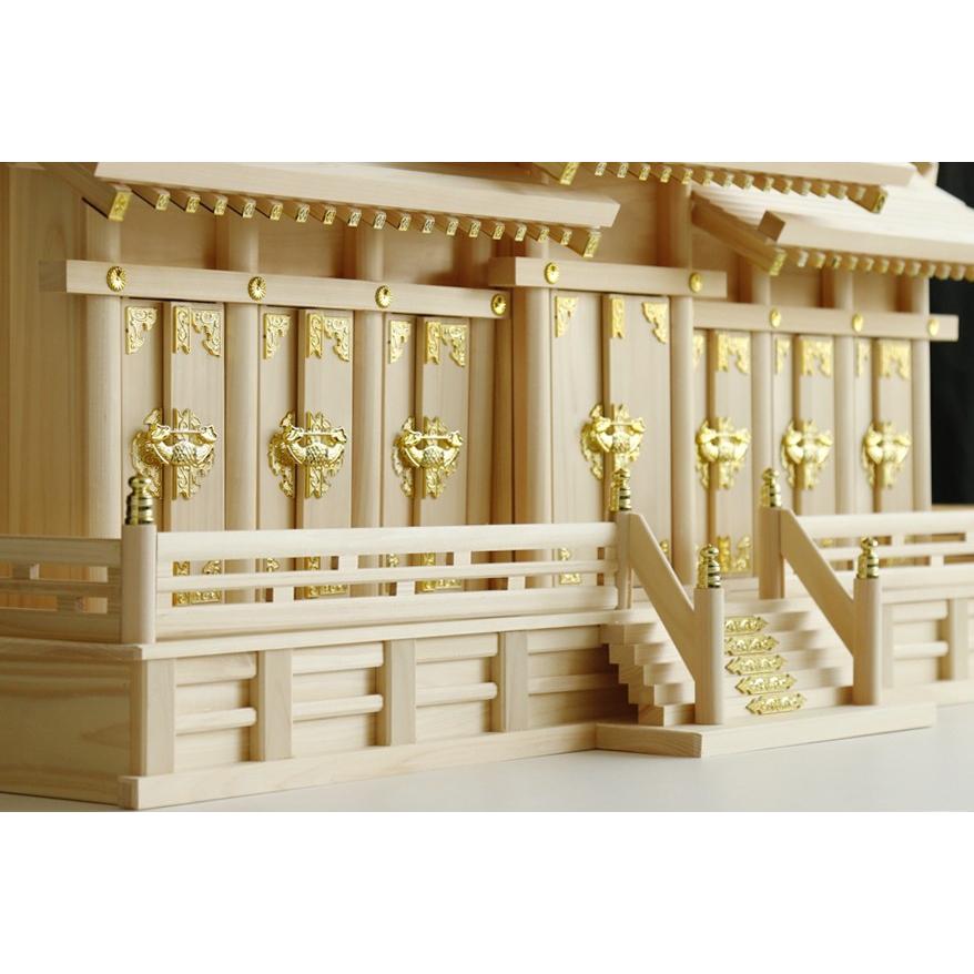 神棚 神具 仏具 やまこう 屋根違い七社 □ 七社 屋根違 特々大 神棚 神具 仏具 やまこう 屋根違い七社 □ 七社 屋根違 特々大