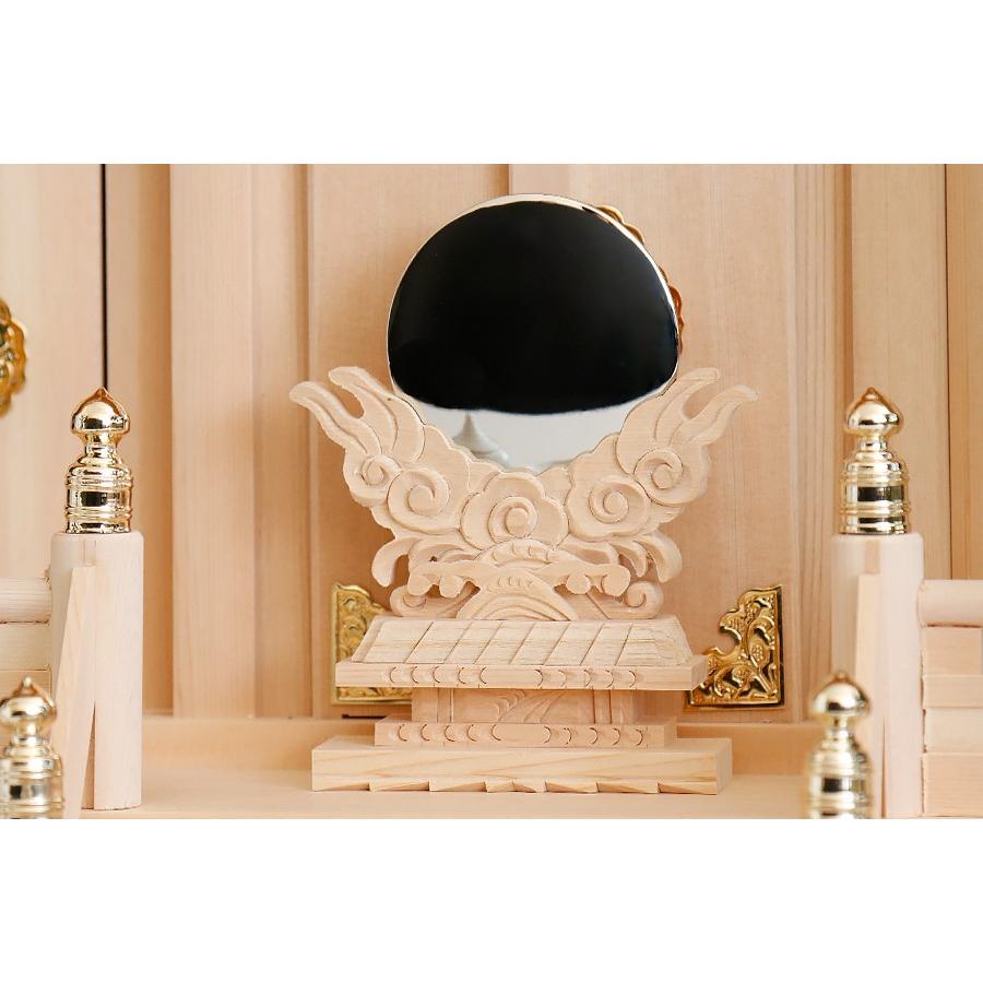 神棚 神具 仏具 やまこう 匠造り □ 木曽ひのき □□ 王道 屋根違い 三