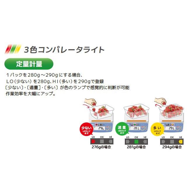 エー・アンド・デイ  コンパレータライト付きデジタルはかり HT5000-CL ひょう量 5100g 【Operation】 検定対象外
