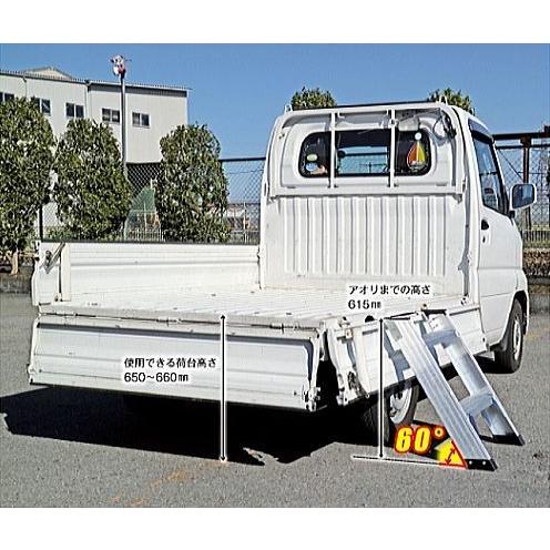 ALINCO ALINCO(アルインコ) 軽トラ荷台用はしご CWS-65 昇降角度