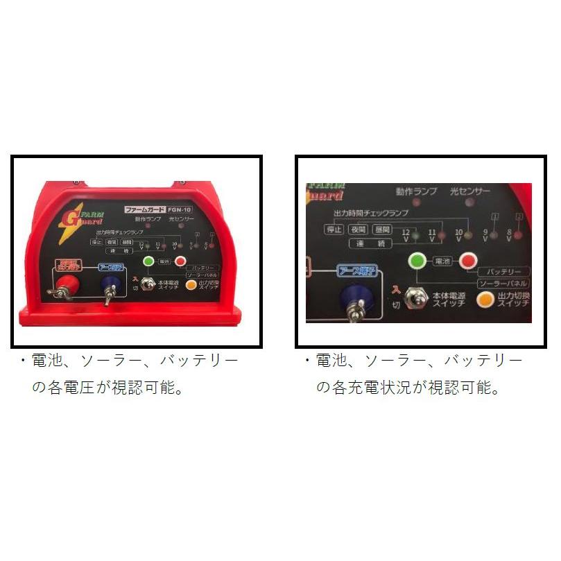 アルミス 電気柵ファームガード100mセット FGN-10SET/[電気柵/電柵