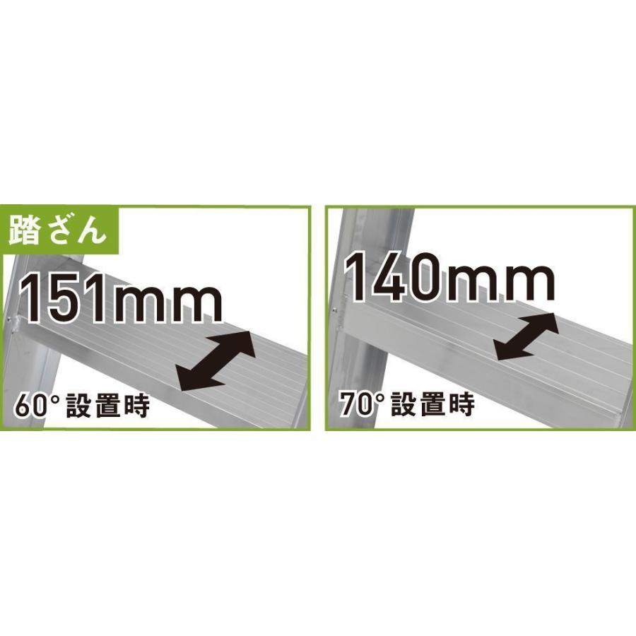 ALINCO ALINCO(アルインコ) 階段はしご WSK-39 全長3.99m 60°/70