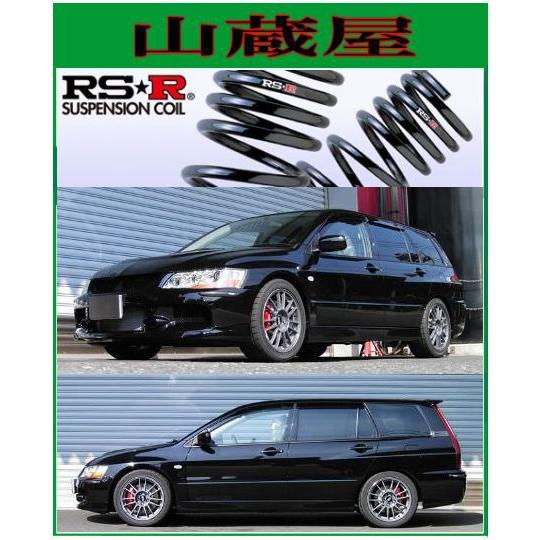 ⚠️着払いRS-R サスペンションキット RSダウンサス付 ランサーエボ RSR RS-Rダウンサス/ランサーエボリューションワゴン(CT9W)4WD：GT-A