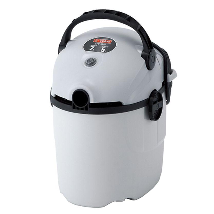 【動作OK】E-Value 乾湿両用掃除機 EVC-100P（一度使用） E-Value 乾湿両用掃除機 EVC-100P 10L ブロワー機能付き プラスチック