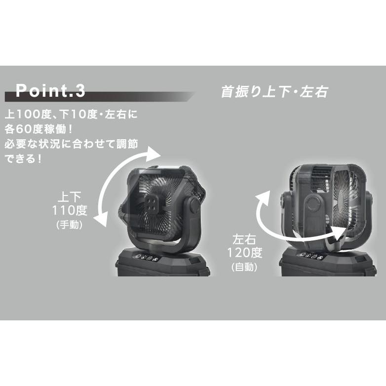 日動工業 ミストファン FMR-01 リフレ 充電式 10Lタンク コードレス