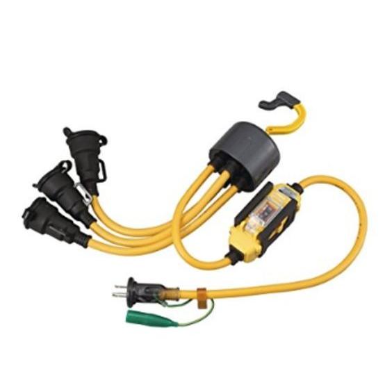 ■ハタヤ ブランパス延長コード〔品番:BTX013KC〕【8345545:0】[店頭受取不可] ハタヤ 漏電遮断器付 ブランパス延長コード BTX-013KC : 山蔵屋Yahoo