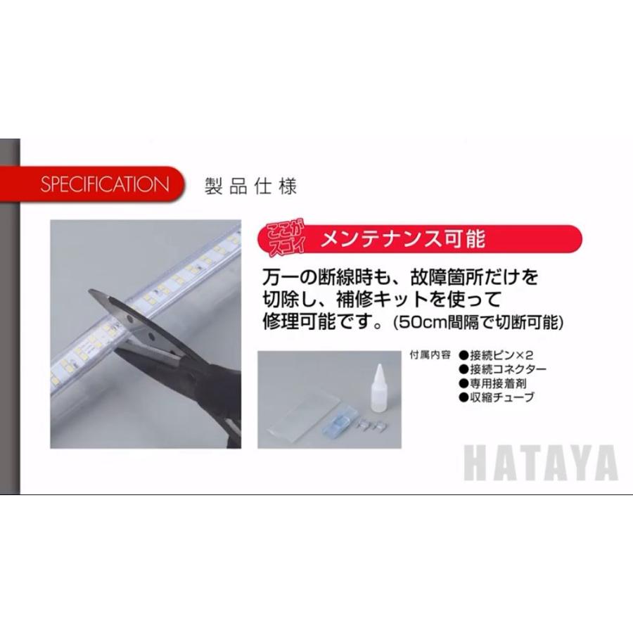 HATAYA ハタヤ LEDテープライト LTP-10S 片面発光タイプ HATAYA ハタヤ LEDテープライト LTP-10S 片面発光タイプ