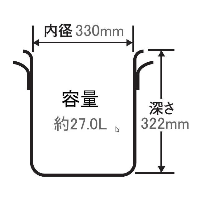 北陸アルミニウム 北陸アルミ プロセレクト 寸胴鍋33cm [日本製] : 山