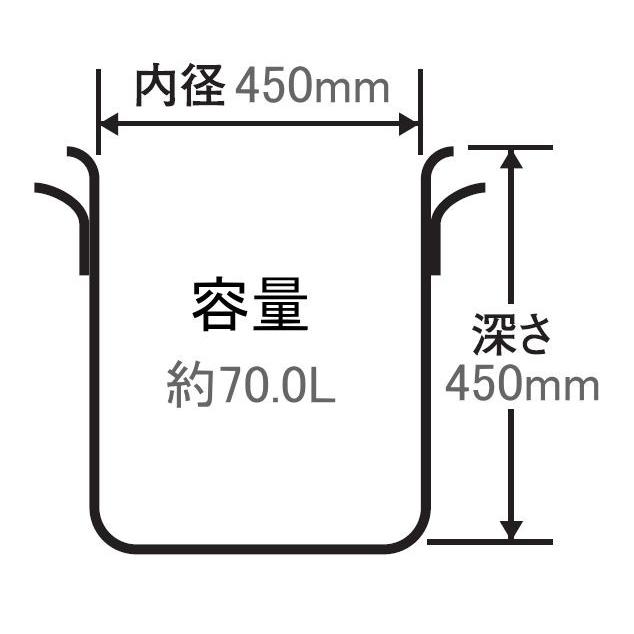 北陸アルミニウム 北陸アルミ プロマイスター 寸胴鍋45cm [日本製