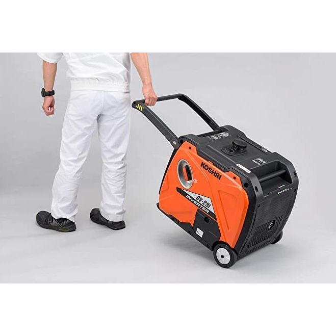 工進（KOSHIN） インバーター発電機 GV-29i 定格出力 2.9kVA キャリー