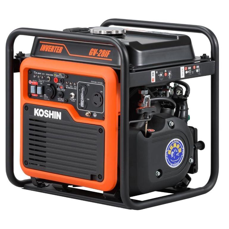 工進（KOSHIN） オープンインバーター発電機 GV-28iF (GV-28iF-AAA-0 