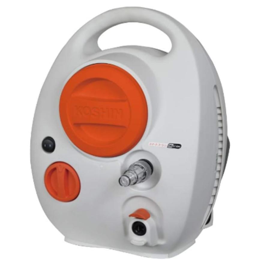 工進 充電式高圧洗浄機 SJC-3650 と 給水タンク PA-425 簡単操作 工進 充電式高圧洗浄機 SJC-3650 と 給水タンク PA-425 簡単操作