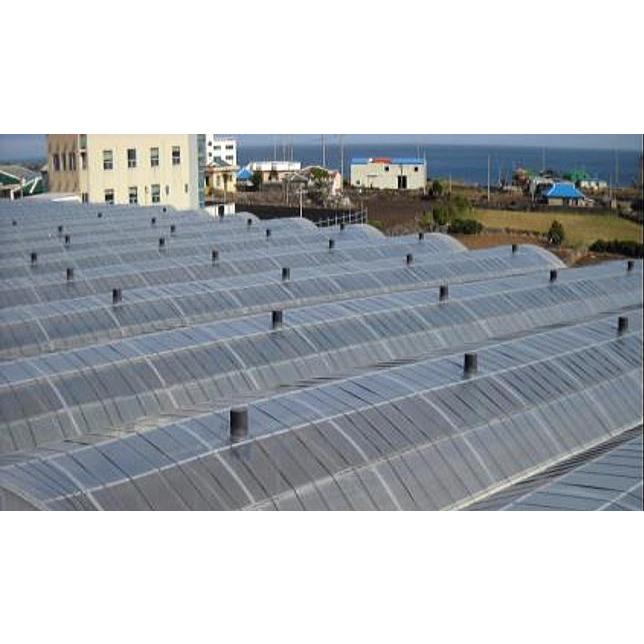 ビニールハウス用 無動力自動換気扇セット 電源不要で簡単換気 [南栄