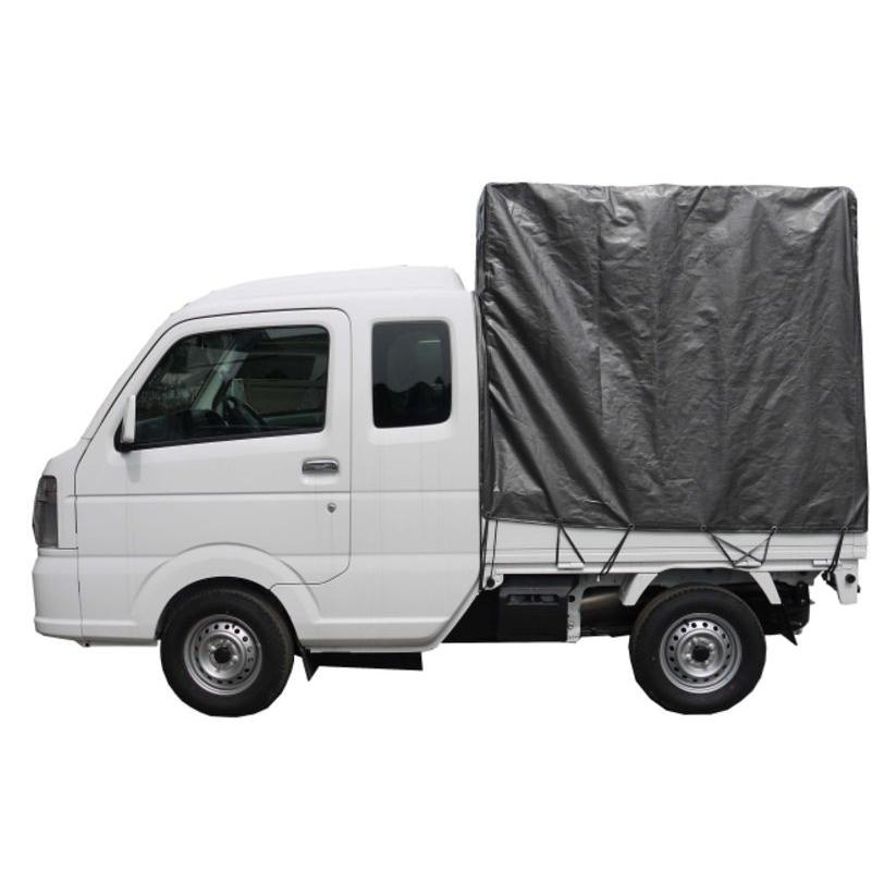 南洋工業　軽トラ幌セットスーパーキャリー対応SC-5MSV　脚立窓穴加工仕様 南洋工業 軽トラ幌セットスーパーキャリー対応SC-5MSV 脚立窓穴加工仕様