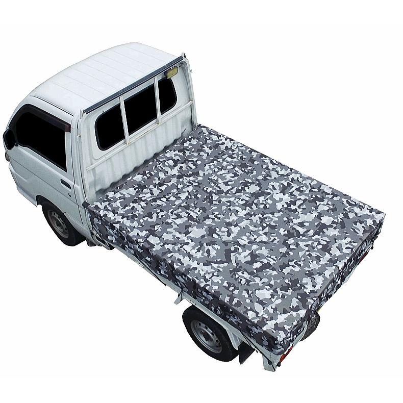 軽トラック用荷台シート TS-10 ME-GREY (179×212cm) 迷彩柄・グレー