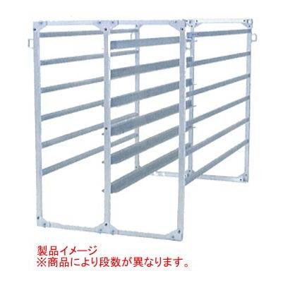 昭和ブリッジ 斜め収納式 苗箱収納棚 NC-60K 60枚(2列×5段×6枚) 全長