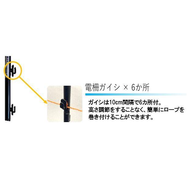 シンセイ FRPガイシ付き電柵支柱 φ16mm×94cm 50本セット : 山蔵屋Yahoo