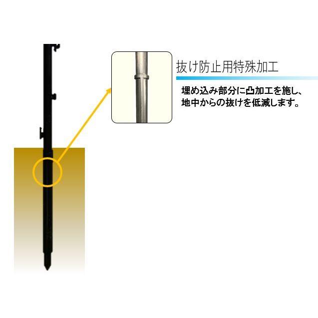 シンセイ FRPガイシ付き電柵支柱 φ16mm×94cm 50本セット : 山蔵屋Yahoo