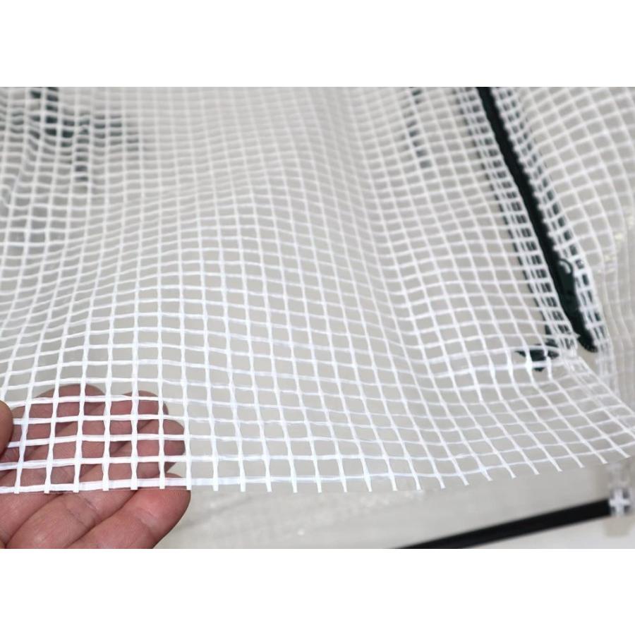 シンセイ 小型家庭用ハウス (2坪) 温室 約3000×2000×2000mm : 山蔵屋