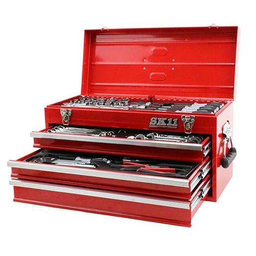 SK11 整備工具セット SST-19117RE 117点組 レッド 各種メンテナンス 