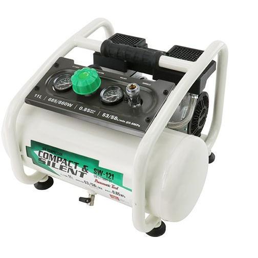 SK11 エアコンプレッサ SW-121 タンク容量 11L SW-L11MPF-01 : 山蔵屋