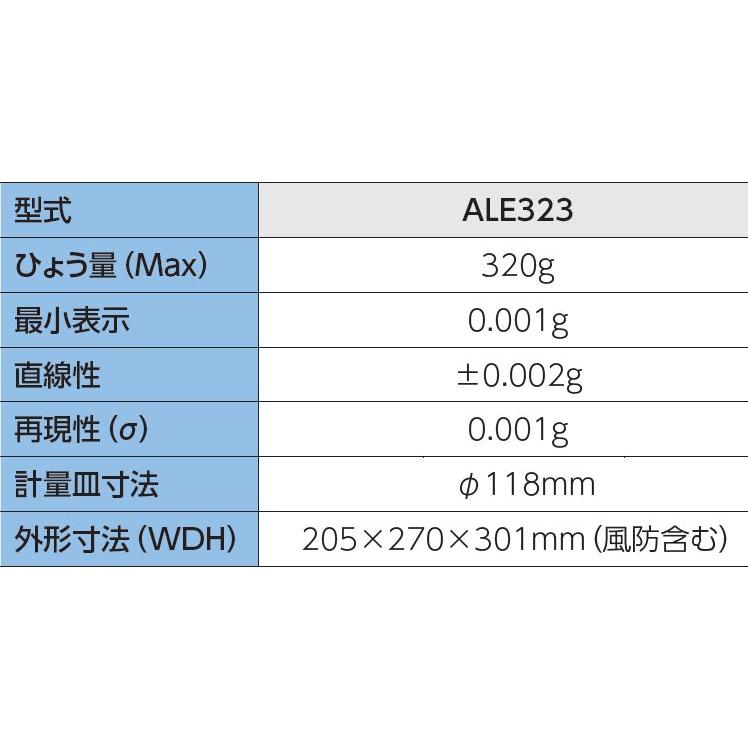 新光電子 ViBRA 高性度電子天びん ALE323 ひょう量 320g 選べる 新光電子 ViBRA 高性度電子天びん ALE323 ひょう量 320g 選べる