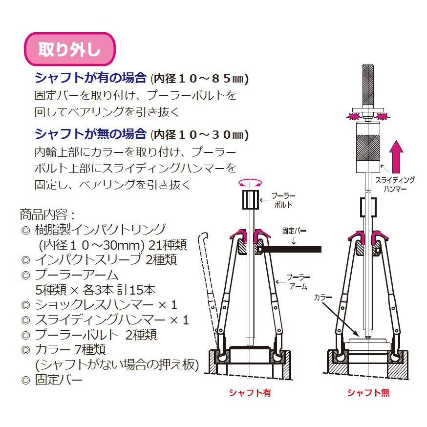 STJ ベアリング交換ツール シマツール MK10-30 スイス シマテック社製