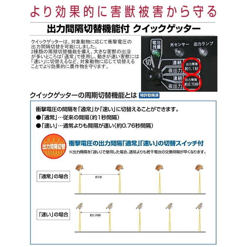電気柵本体 クイック600 Qik-600/[末松電子製作所]【代引き出来ます