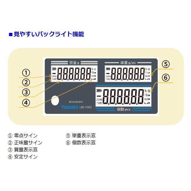 大和製衡 大和製衡(ヤマト) デジタル計数はかり LBS-100C-15