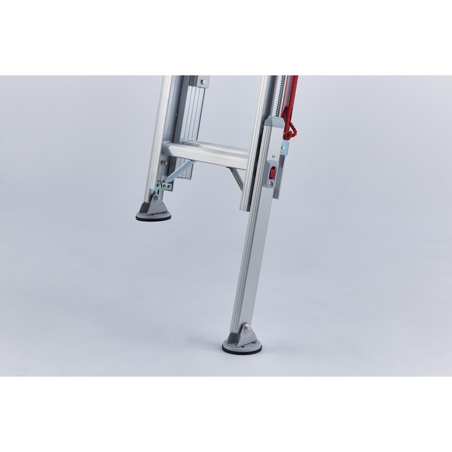 長谷川工業 2連はしご 脚部伸縮式2連はしご LN2-74 全長:7.15〜7.42m