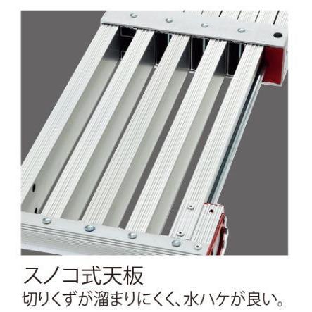 長谷川工業 足場板 スノコ式伸縮足場板 スライドステージ SSF1.0-400