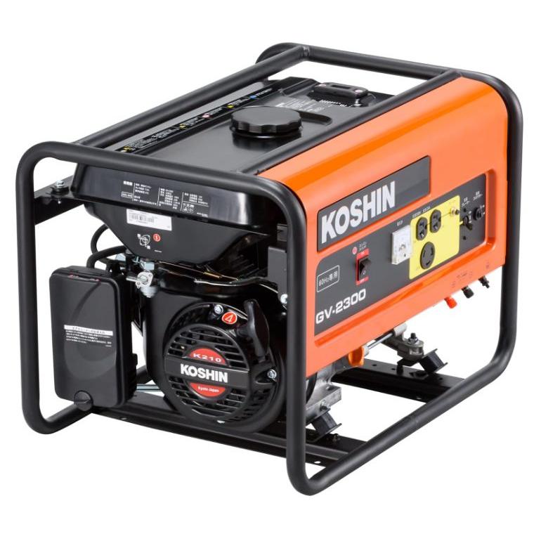 hide 未使用　KOSHIN GV-2300 ポータブル発電機 KOSHIN GV-2300 ポータブル発電機 hide 未使用 KOSHIN GV-2300