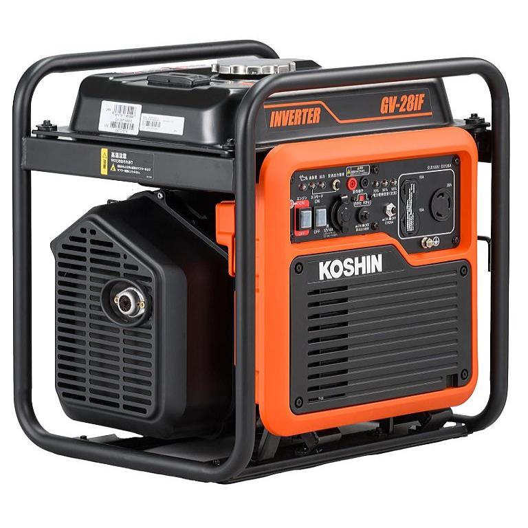 工進（KOSHIN） オープンインバーター発電機 GV-28iF (GV-28iF-AAA-0