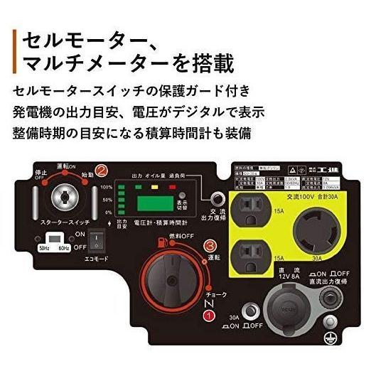 工進 インバーター発電機 GV-30is 定格出力 3.0kVA キャリー付で 工進 インバーター発電機 GV-30is 定格出力 3.0kVA キャリー付で