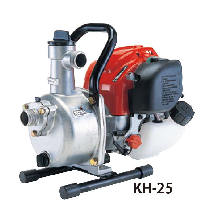 美品　工進　ホンダ　エンジンポンプ　　KH-25　GX25 1インチ 工進（KOSHIN） エンジンポンプ 超軽量4サイクルエンジンポンプ KH-25