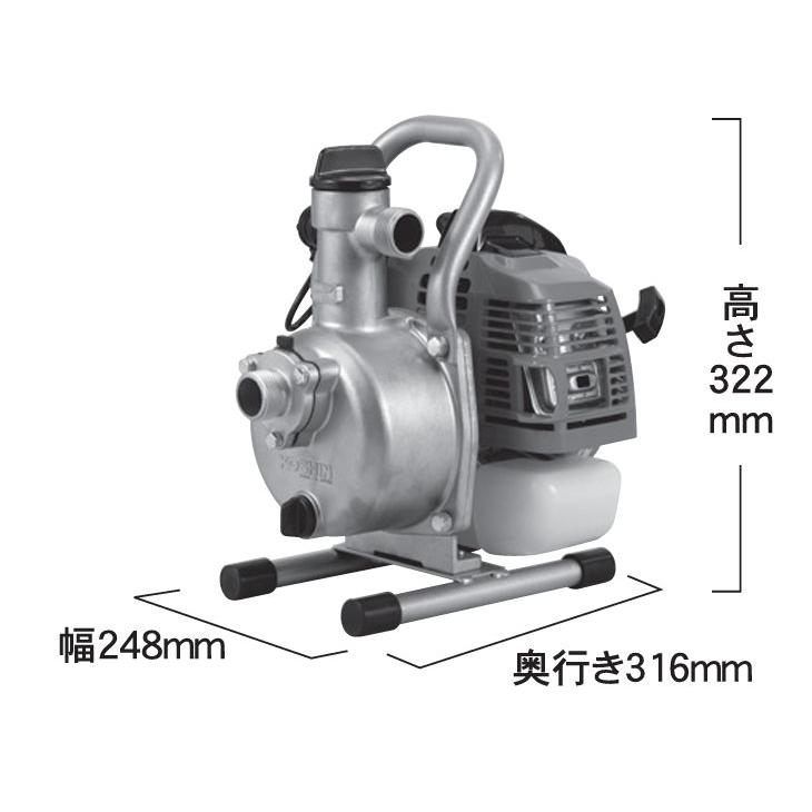 工進（KOSHIN） エンジンポンプ 2サイクルエンジンポンプ KM-25S 25.6