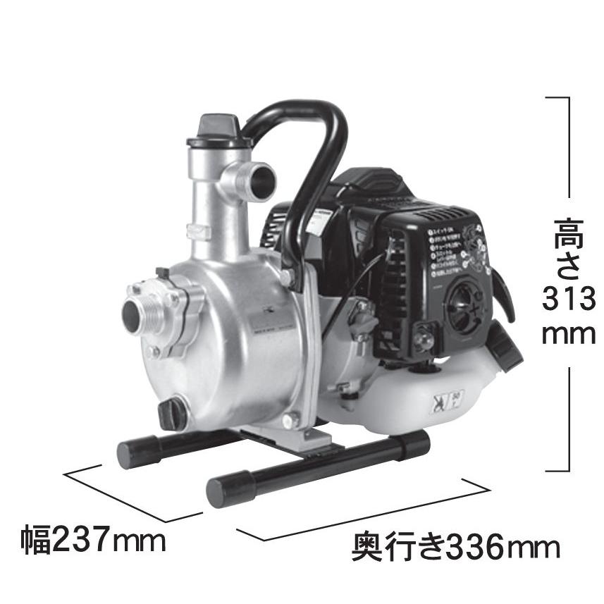 工進（KOSHIN） エンジンポンプ 2サイクルエンジンポンプ SEV-25L 26cc