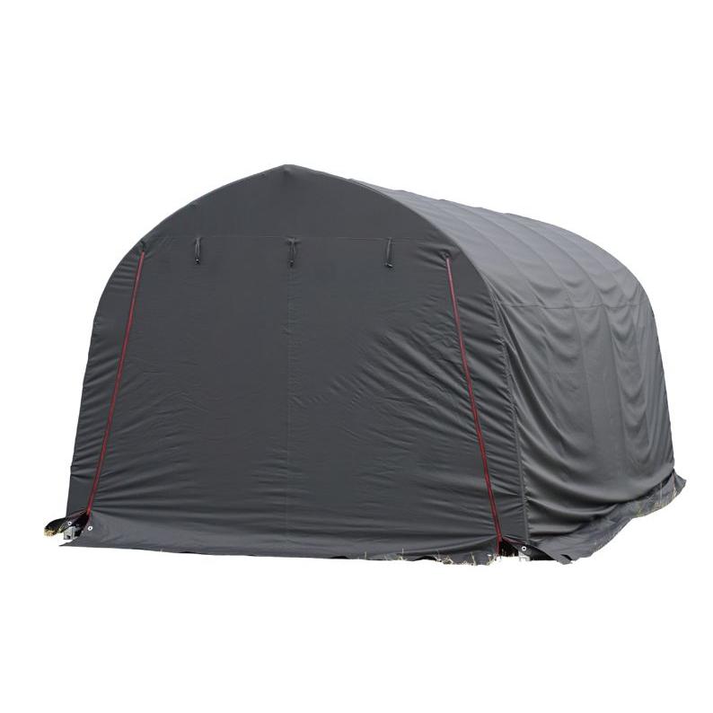 ハイスクールD×D真紅　無加工品　送料込み　自宅まで配送 パイプ車庫 678M AG (普通小型車用/埋め込み式/前幕巻き上げ式