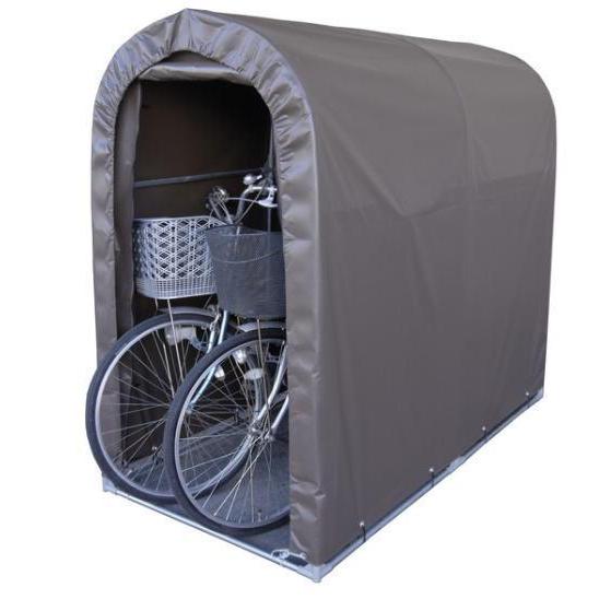 サイクルハウス2台用 SB ブラウン 南栄工業 約0.5坪 間口 0.94m 奥行